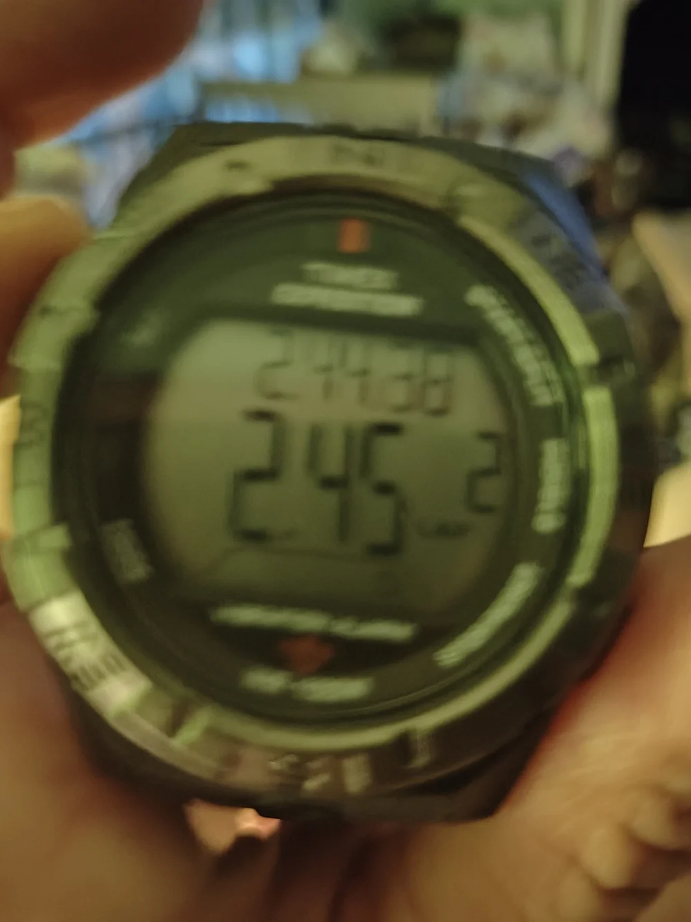 Timex Expedition Black Digital Vibration Alarm Watch